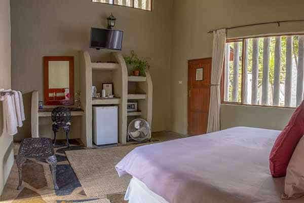 Deluxe room at By Bush Telegraph Lodge guest house in Midrand